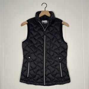 Gerry Women’s Lightweight Nylon Quilted Down Vest, Black.